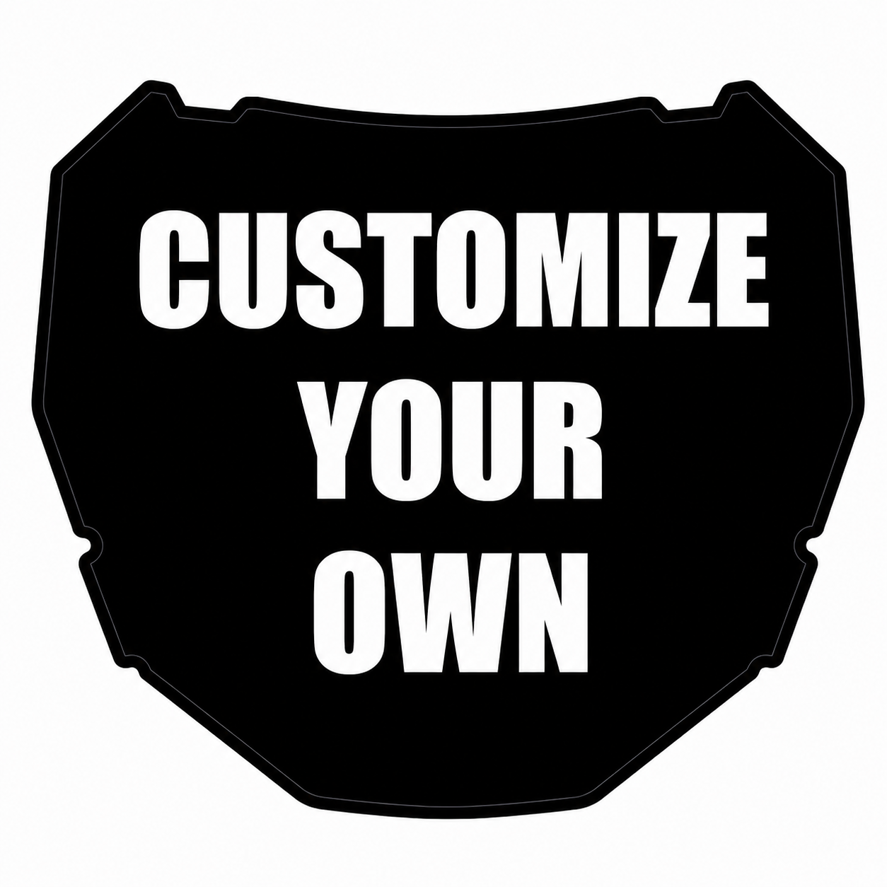 Customizable ODI decal